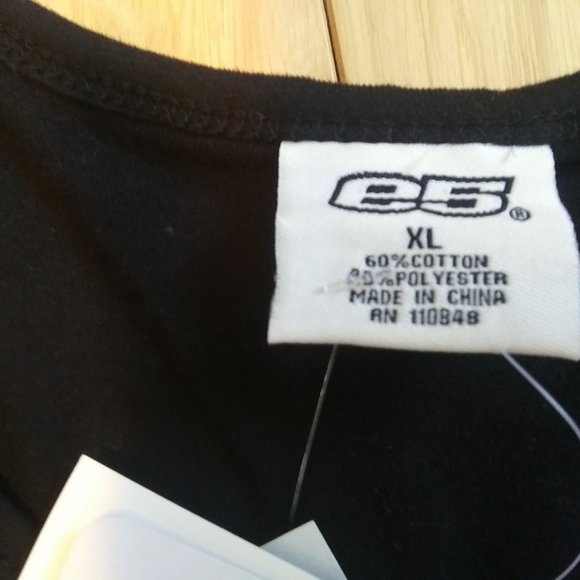 New black tank top with bling  WF in rhinestones size XL - Picture 4 of 8